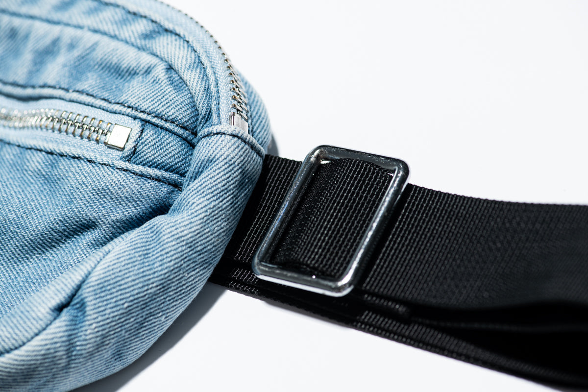 Denim Medium Fanny Pack