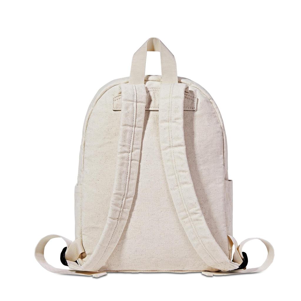 White Denim Backpack