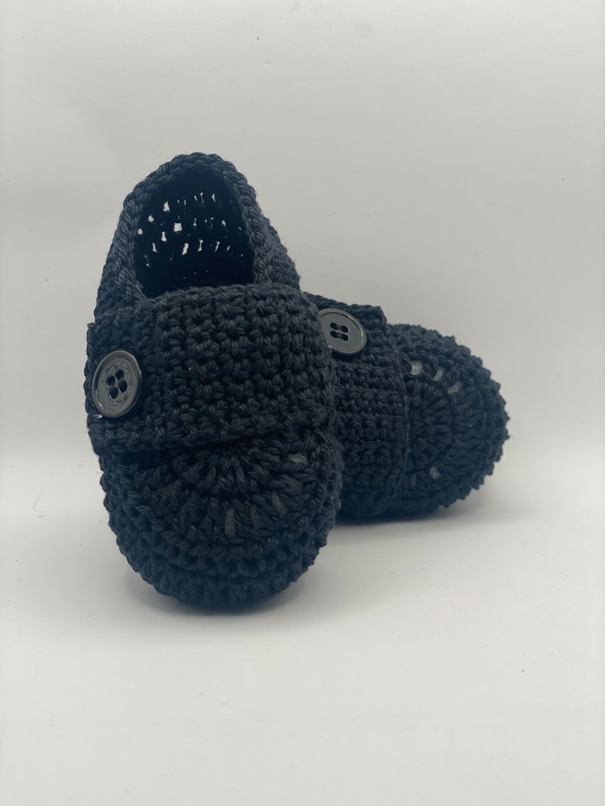 0-3 Month Black Shoe