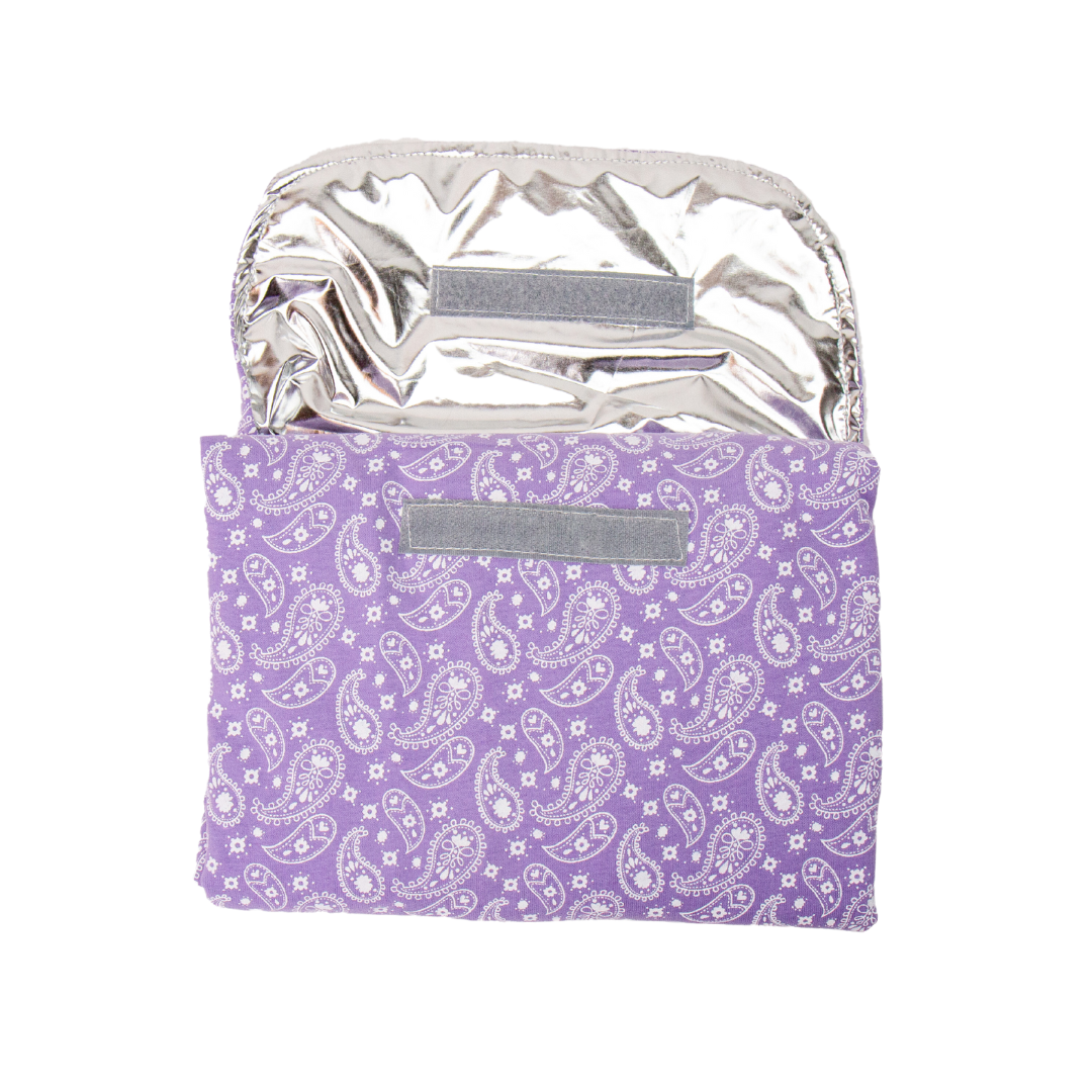 Lilac Paisley Diaper Changer