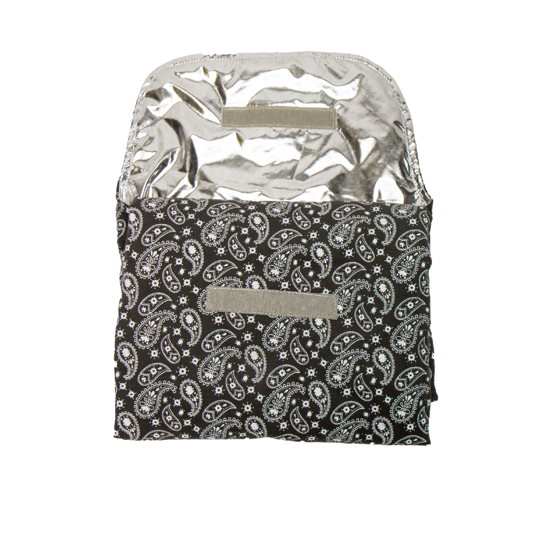 Dark Paisley Diaper Changer
