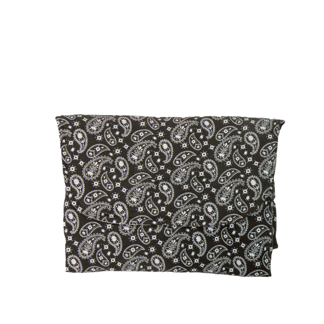Dark Paisley Diaper Changer