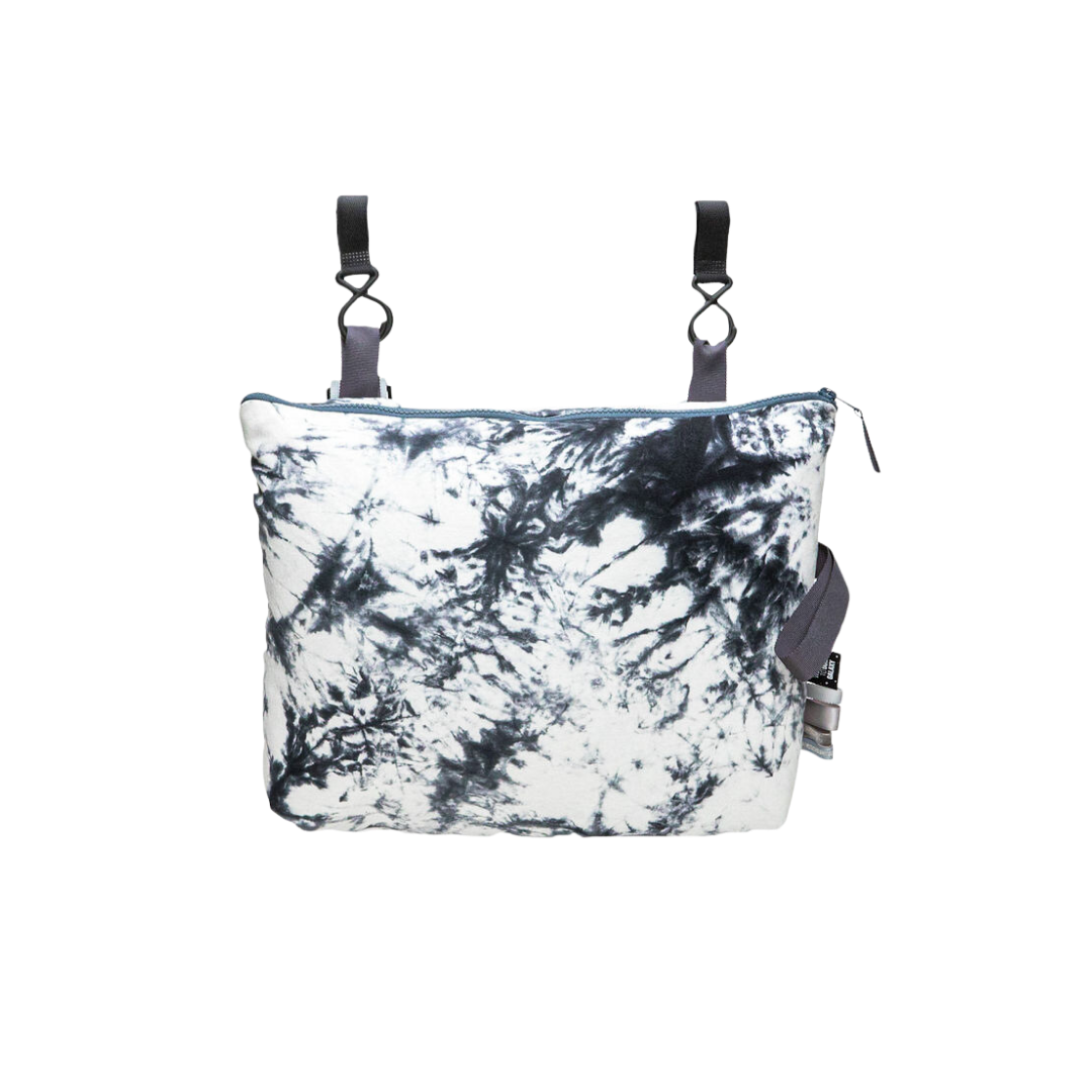 Black Tie Dye Stroller Bag