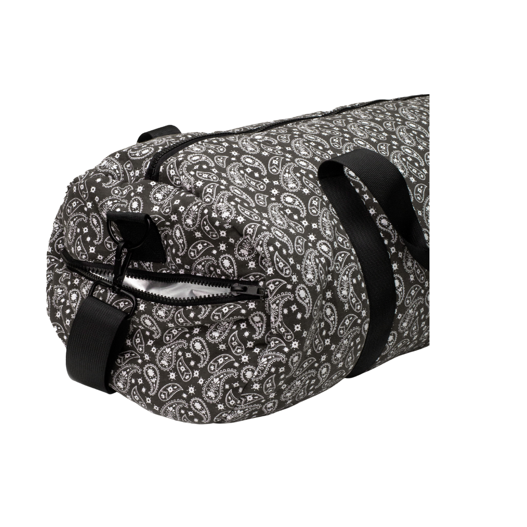 Dark Paisley Duffle Bag