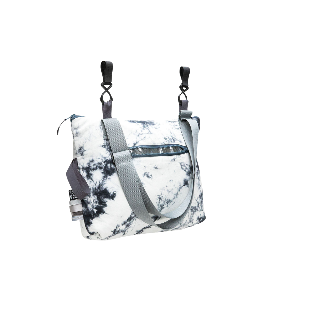 Black Tie Dye Stroller Bag