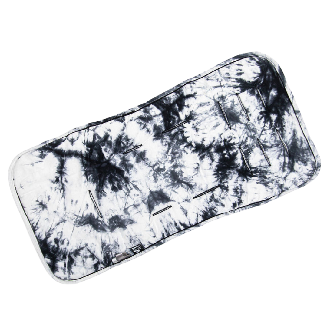 Black Tie Dye Stroller Mat