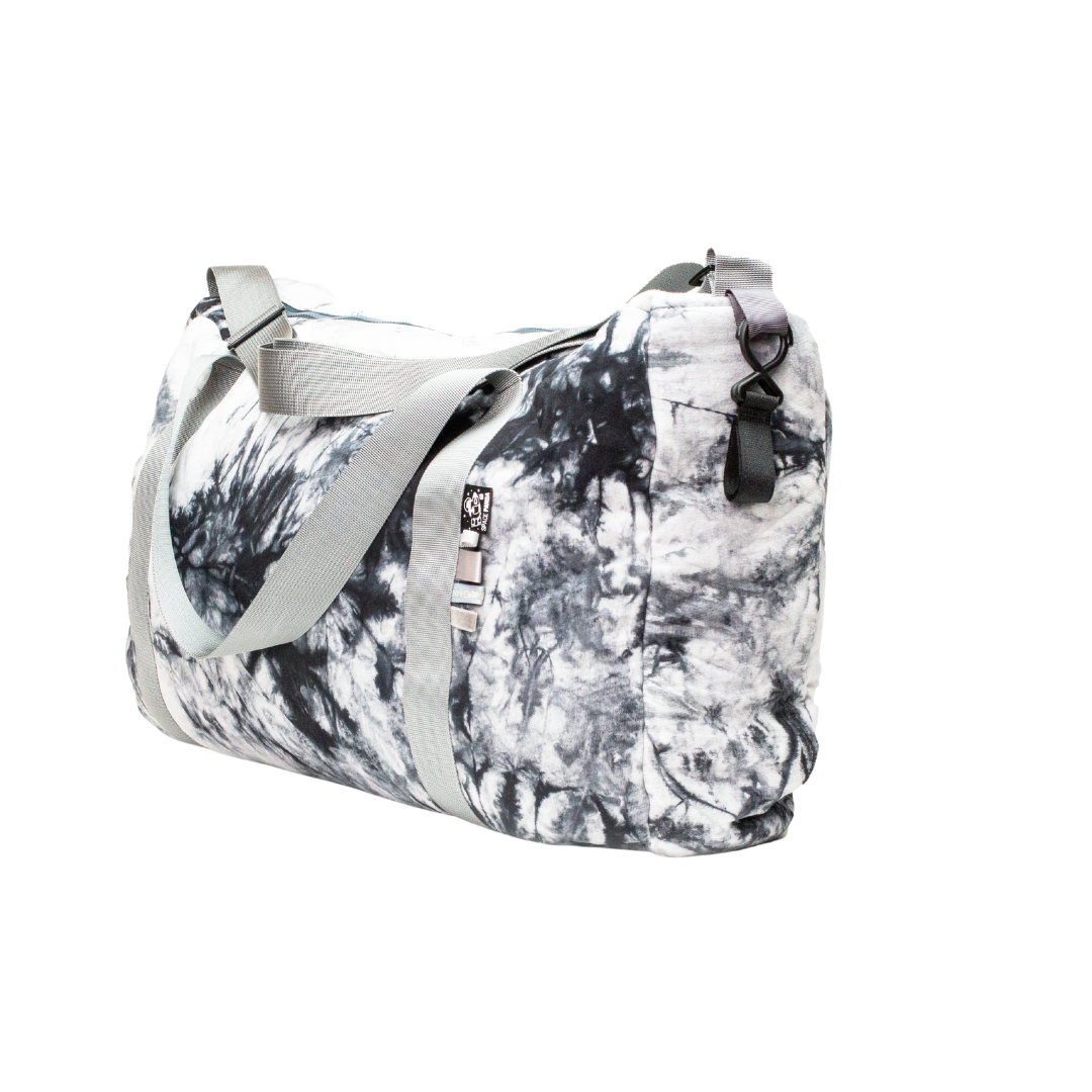 Black Tie Dye Duffle Bag