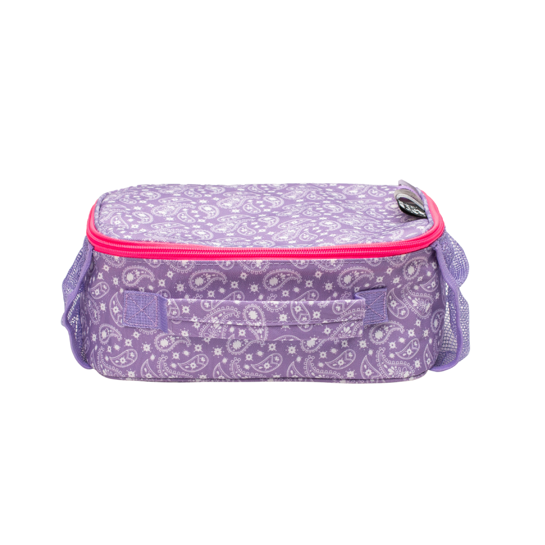 Lilac Paisley Lunchbox