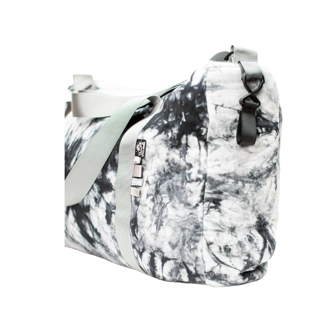 Black Tie Dye Duffle Bag