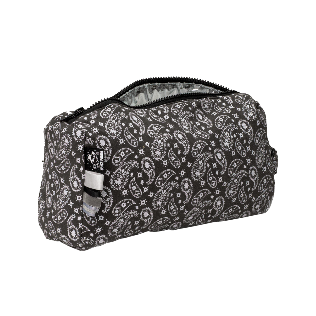 Dark Paisley Toiletry Bag