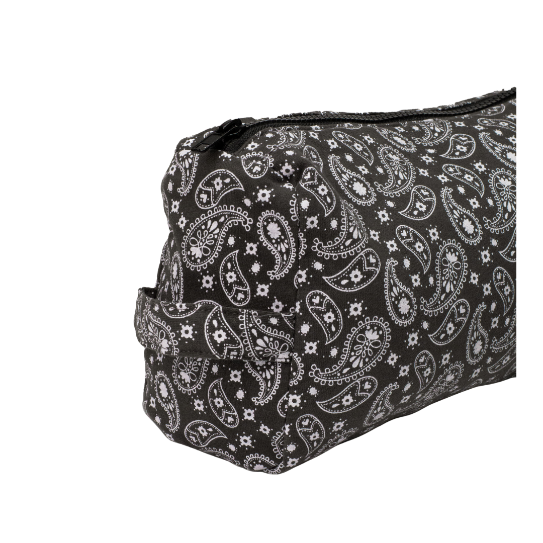 Dark Paisley Toiletry Bag