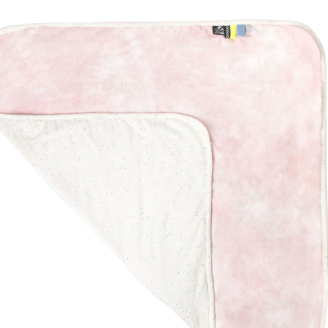 Pink Tie Dye Summer Blanket