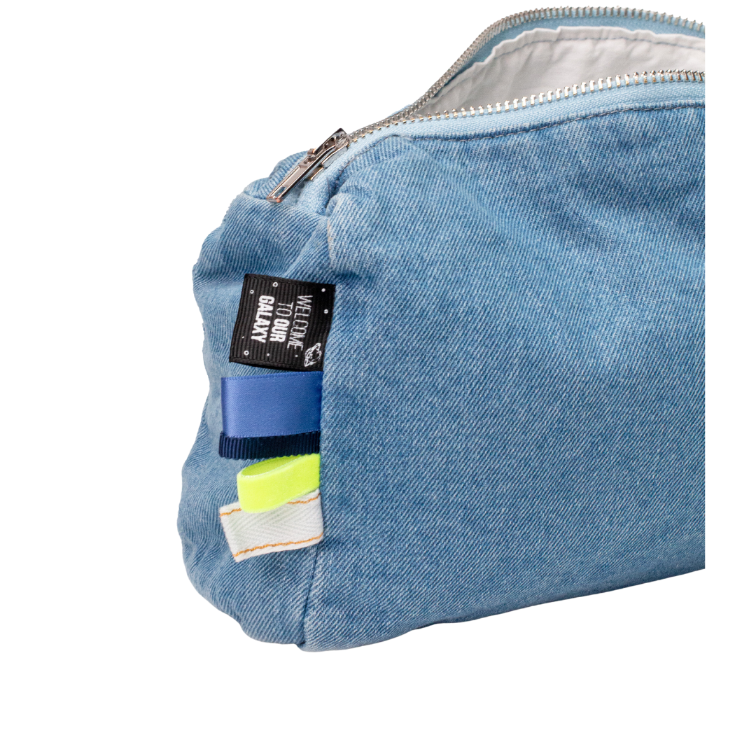 Denim Toiletry Bag