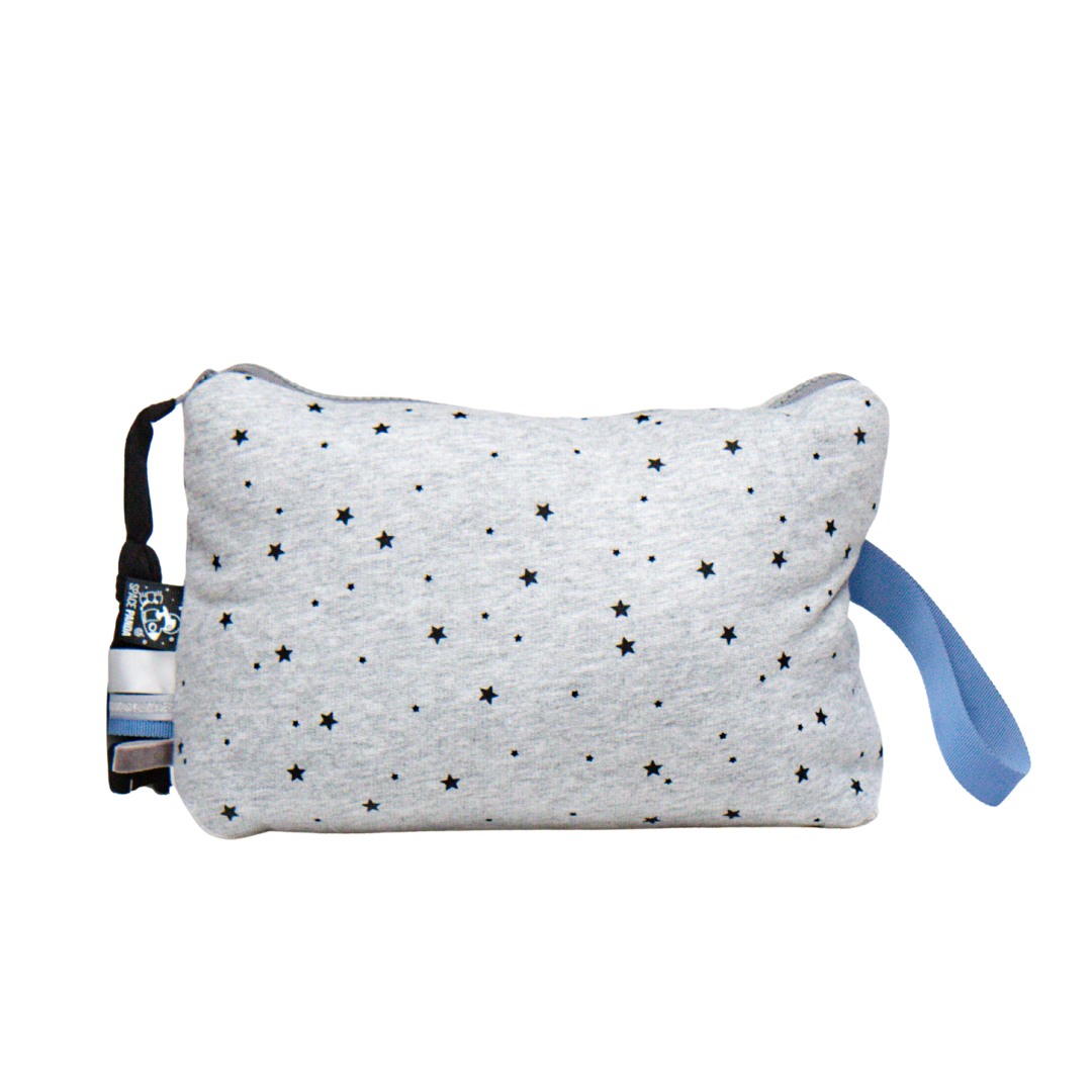 Grey Stars Pouch