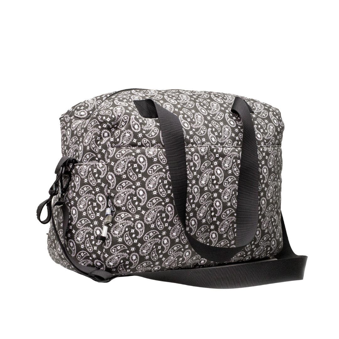 Dark Paisley Diaper Bag
