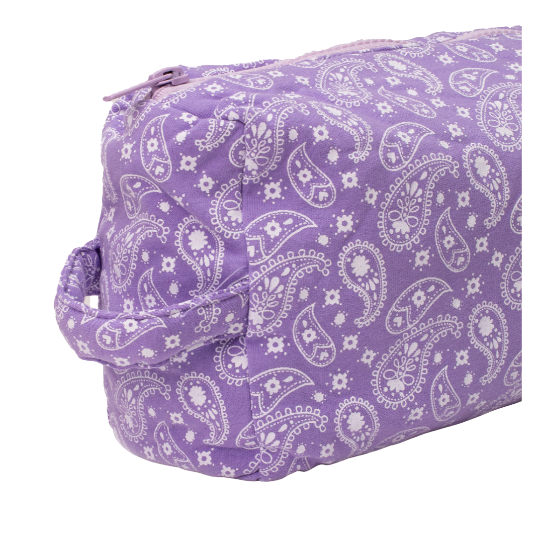 Lilac Paisley Toiletry Bag