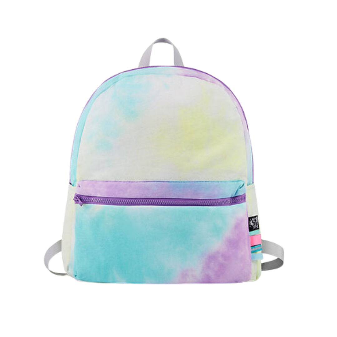 Rainbow Tie dye Big Backpack