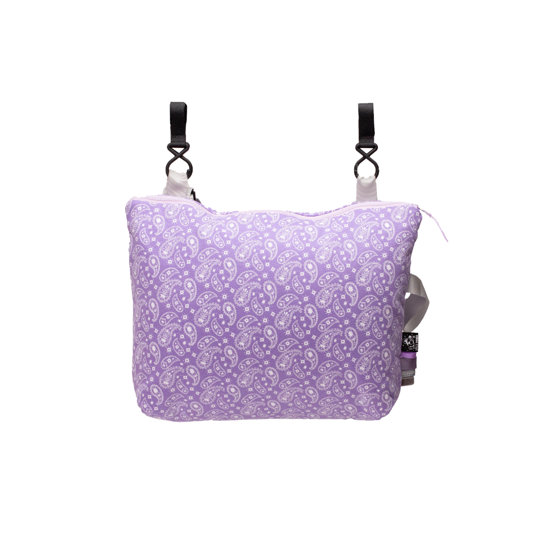 Lilac Paisley Stroller Bag