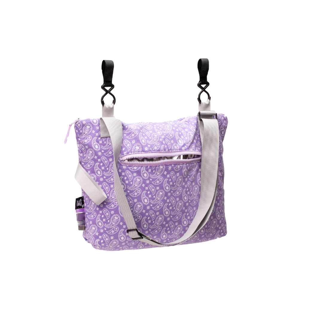 Lilac Paisley Stroller Bag