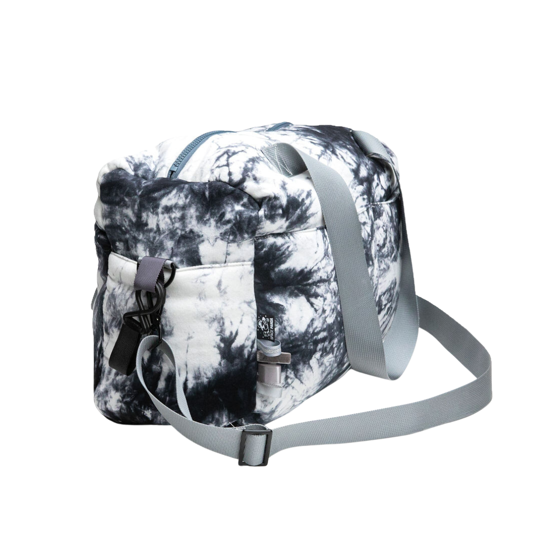 Black Tie Dye Diaper Bag