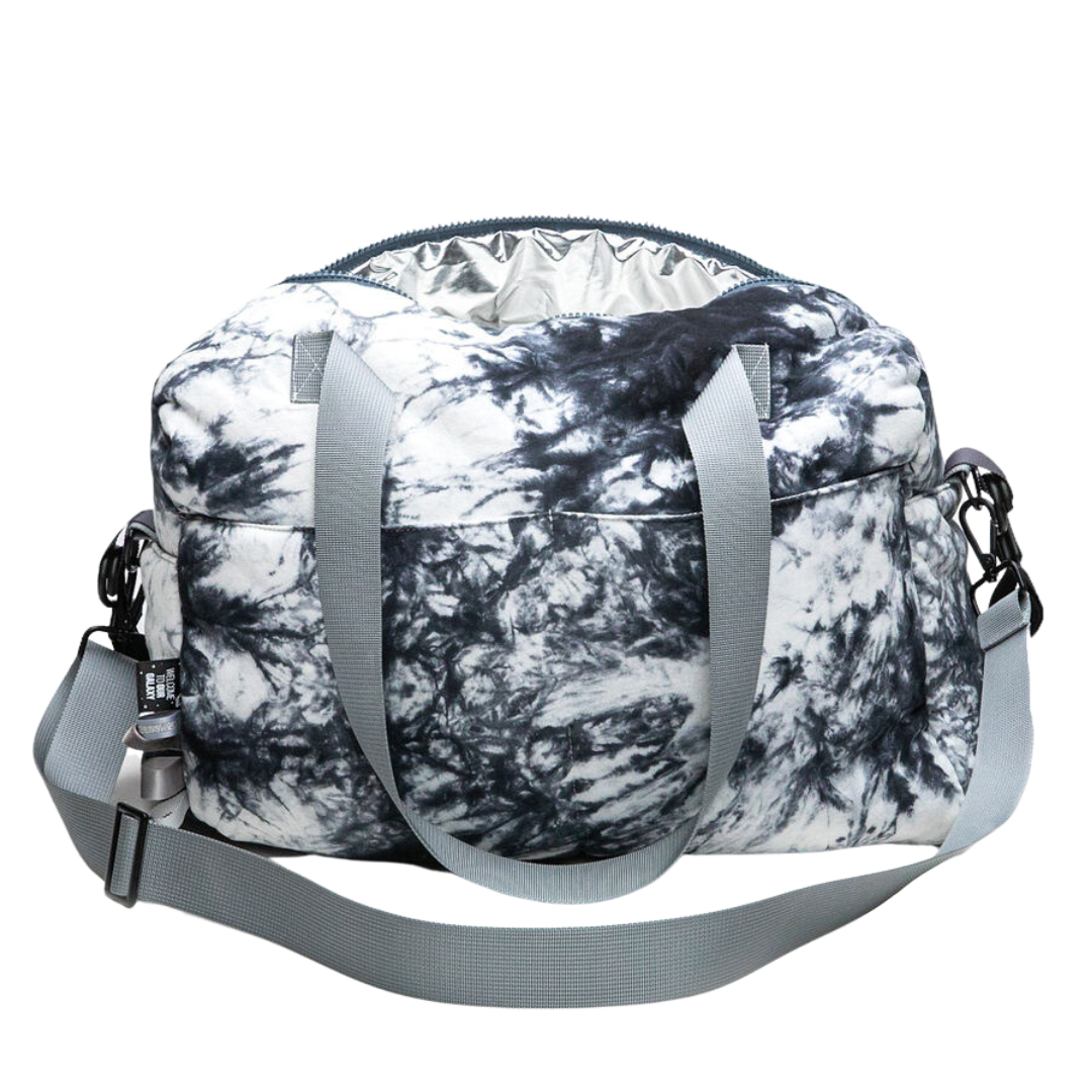 Black Tie Dye Diaper Bag