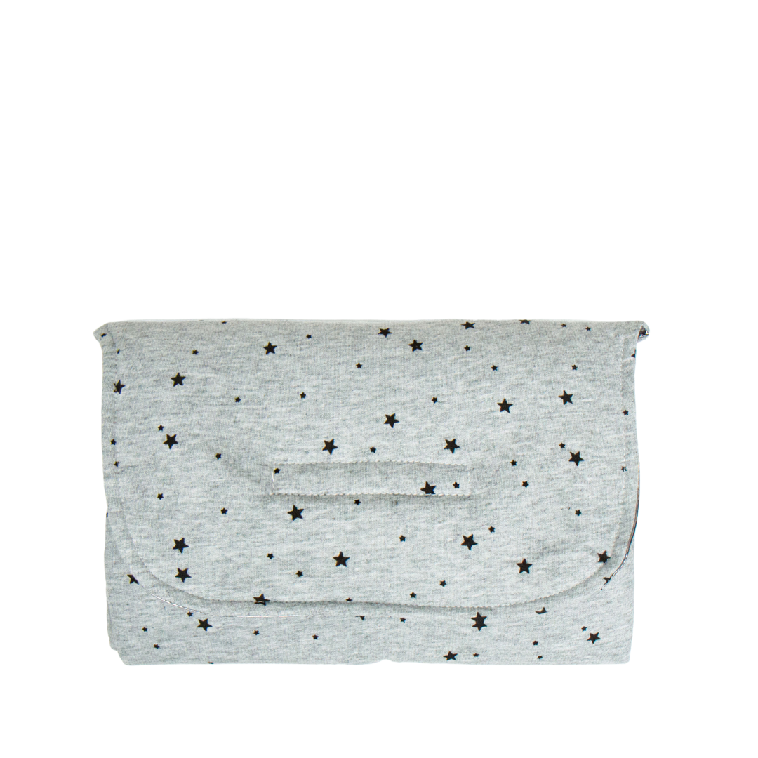Grey Stars Diaper Changer