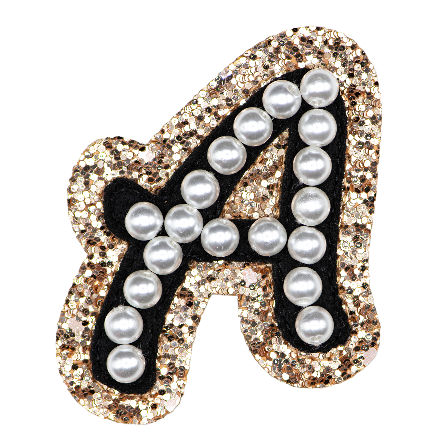 Patches - Black Pearl Letter