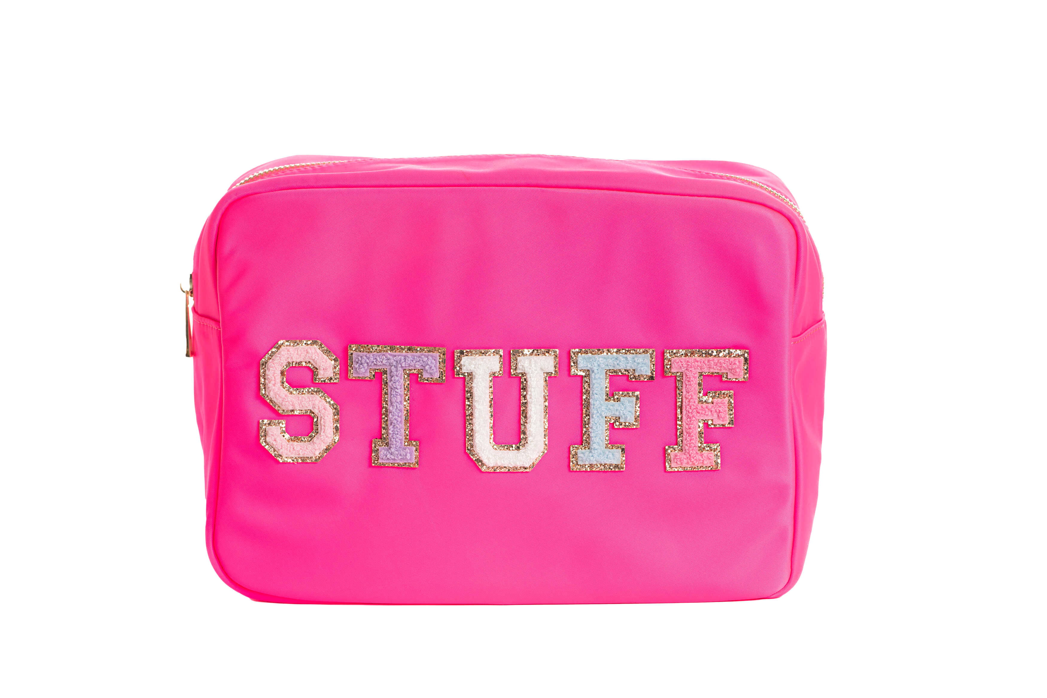 Hot Pink Large Pouch STUFF