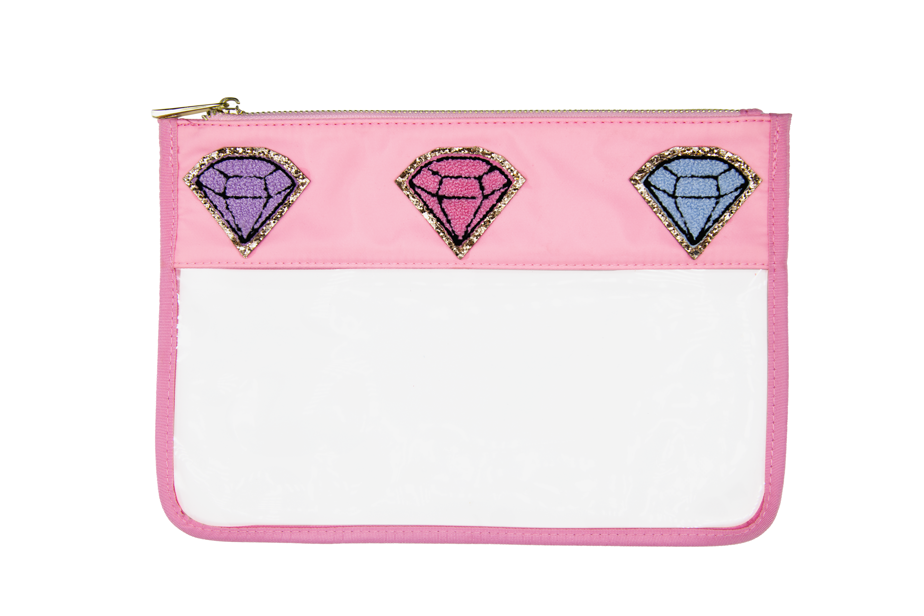 Diamond Clear Flat Pouch