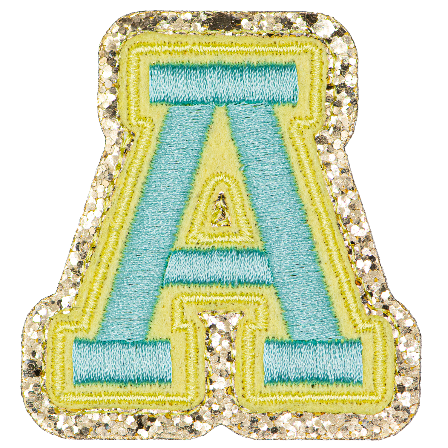 Patches - Embroidered multicolor Letters