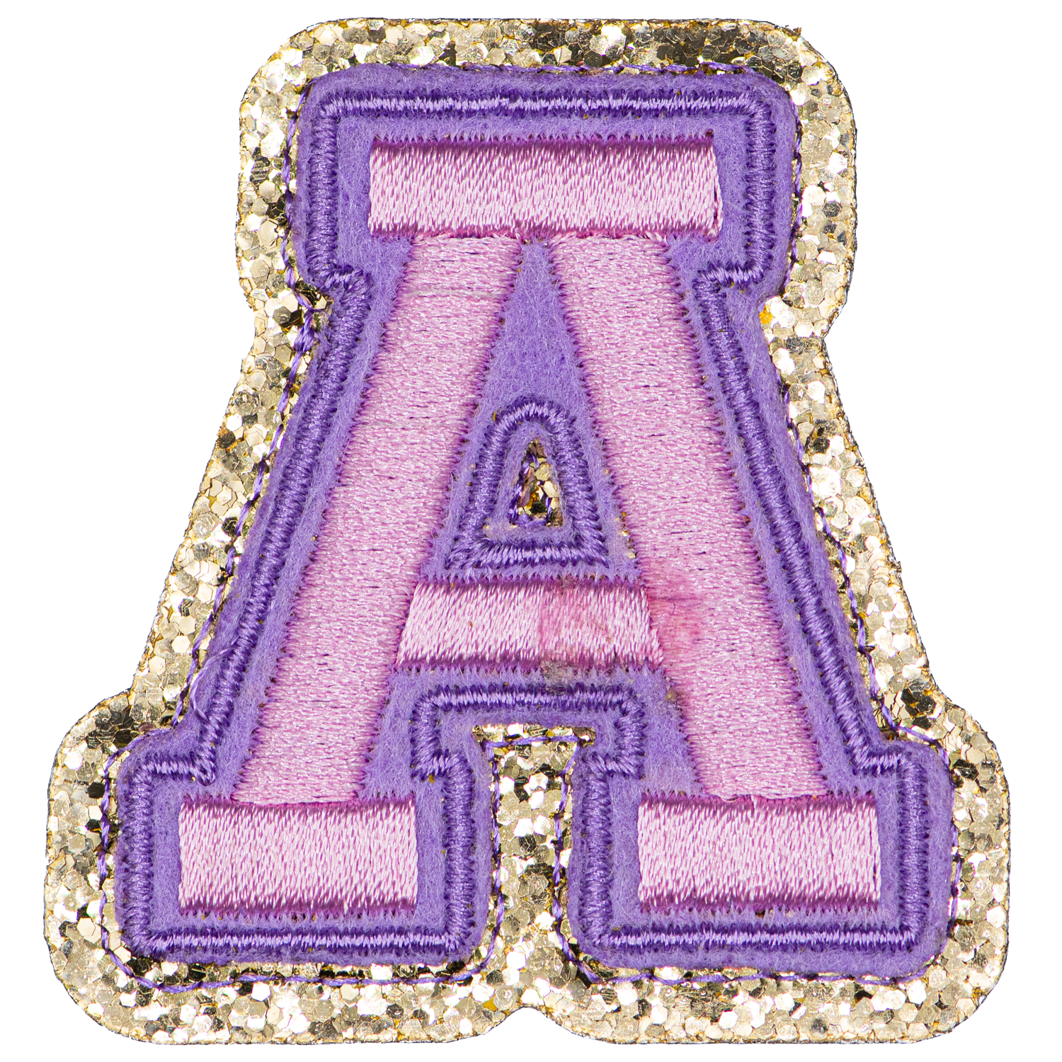 Patches - Embroidered multicolor Letters