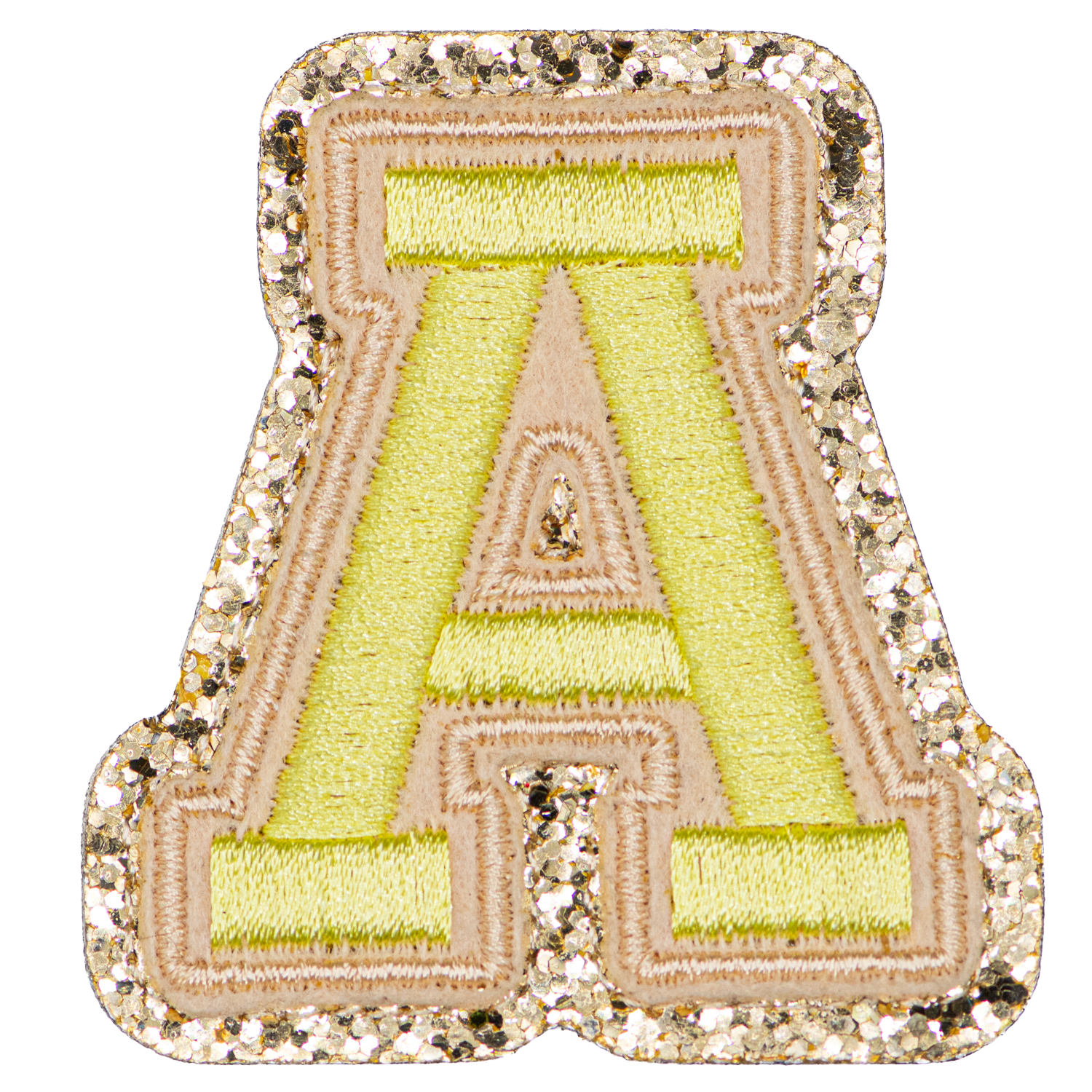 Patches - Embroidered multicolor Letters