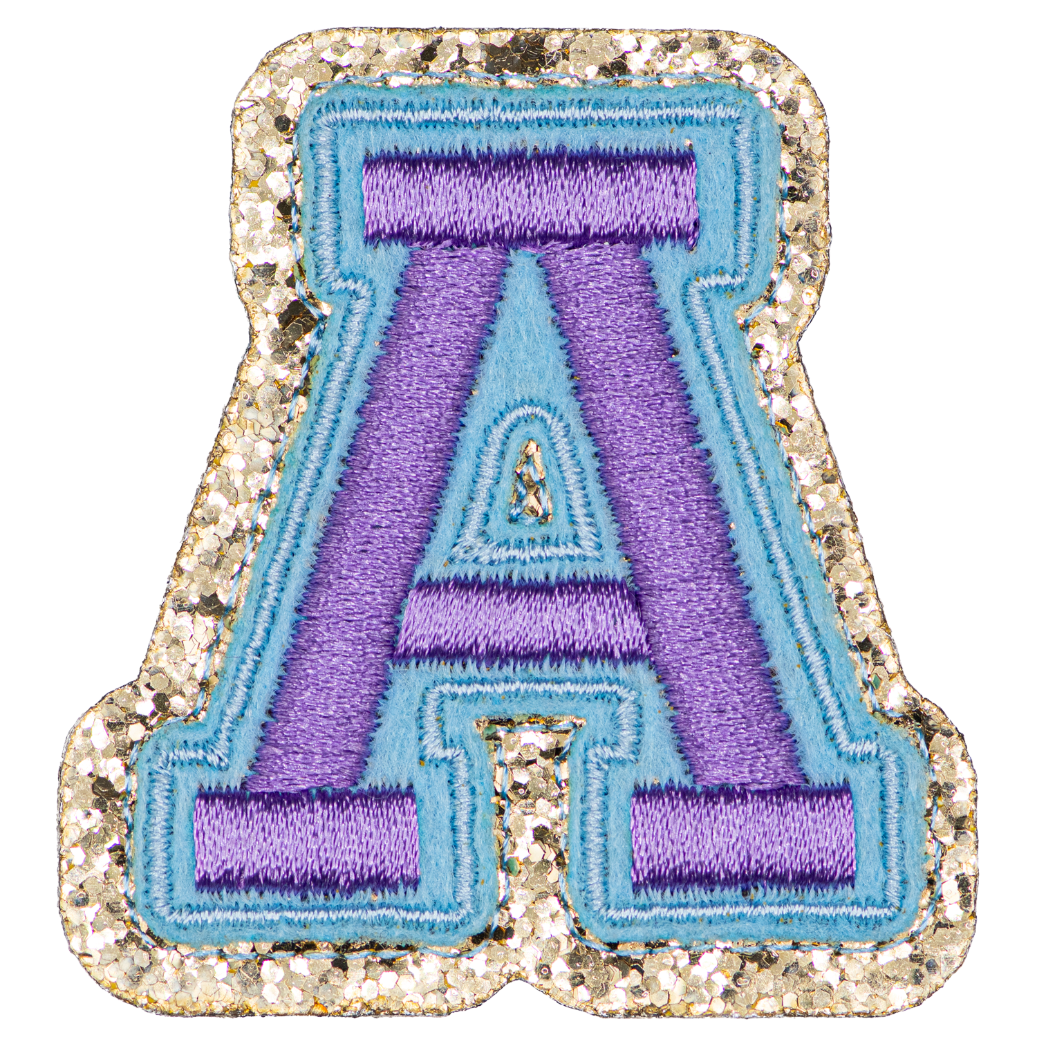 Patches - Embroidered multicolor Letters
