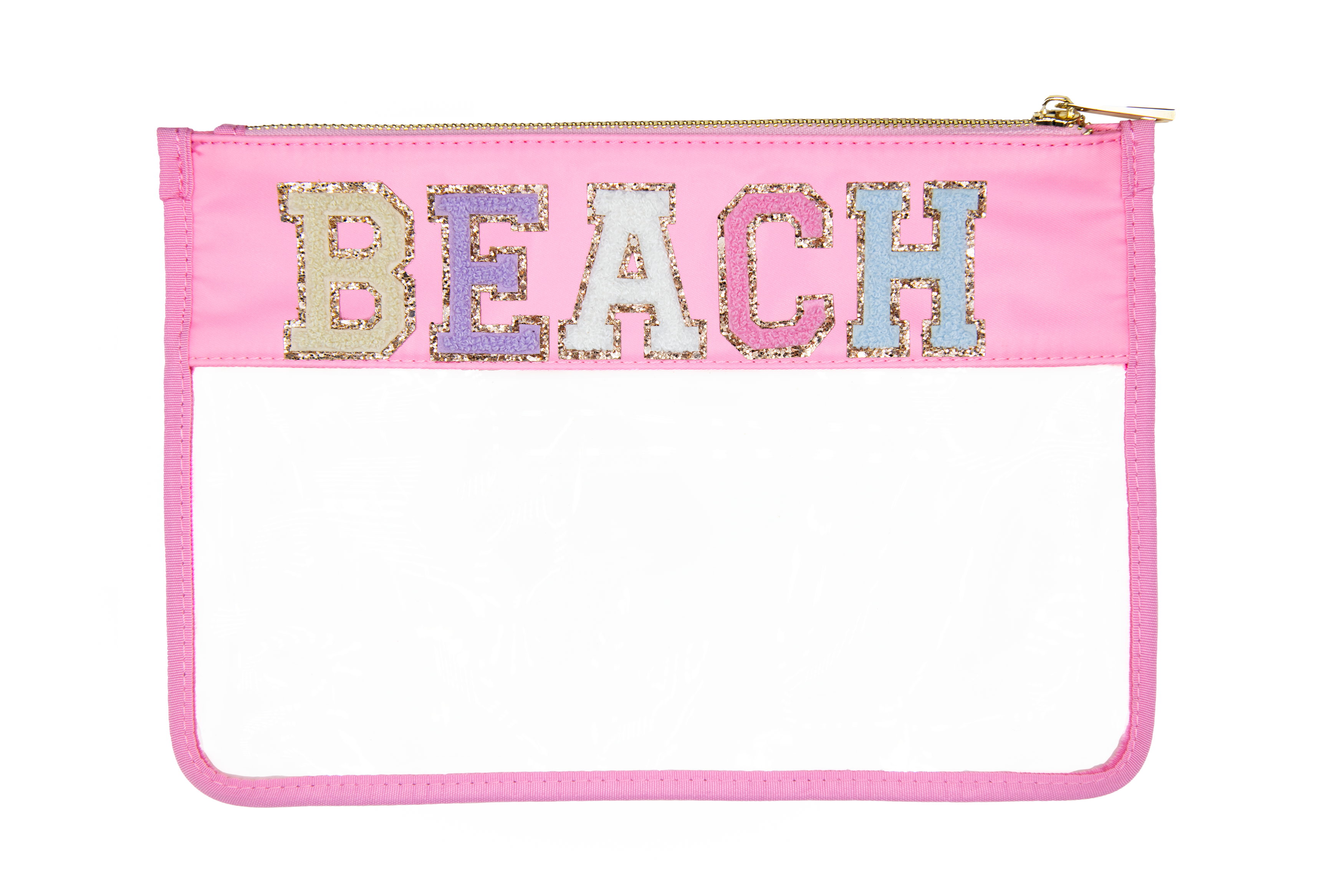 Clear Flat Pouch BEACH