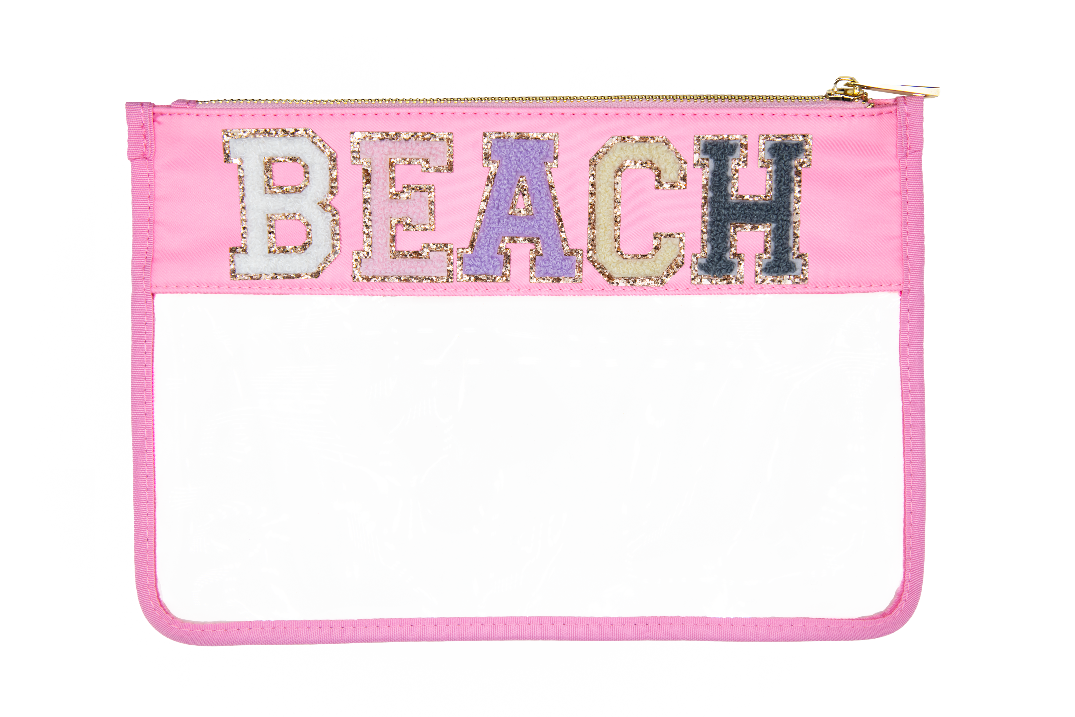 Clear Flat Pouch BEACH