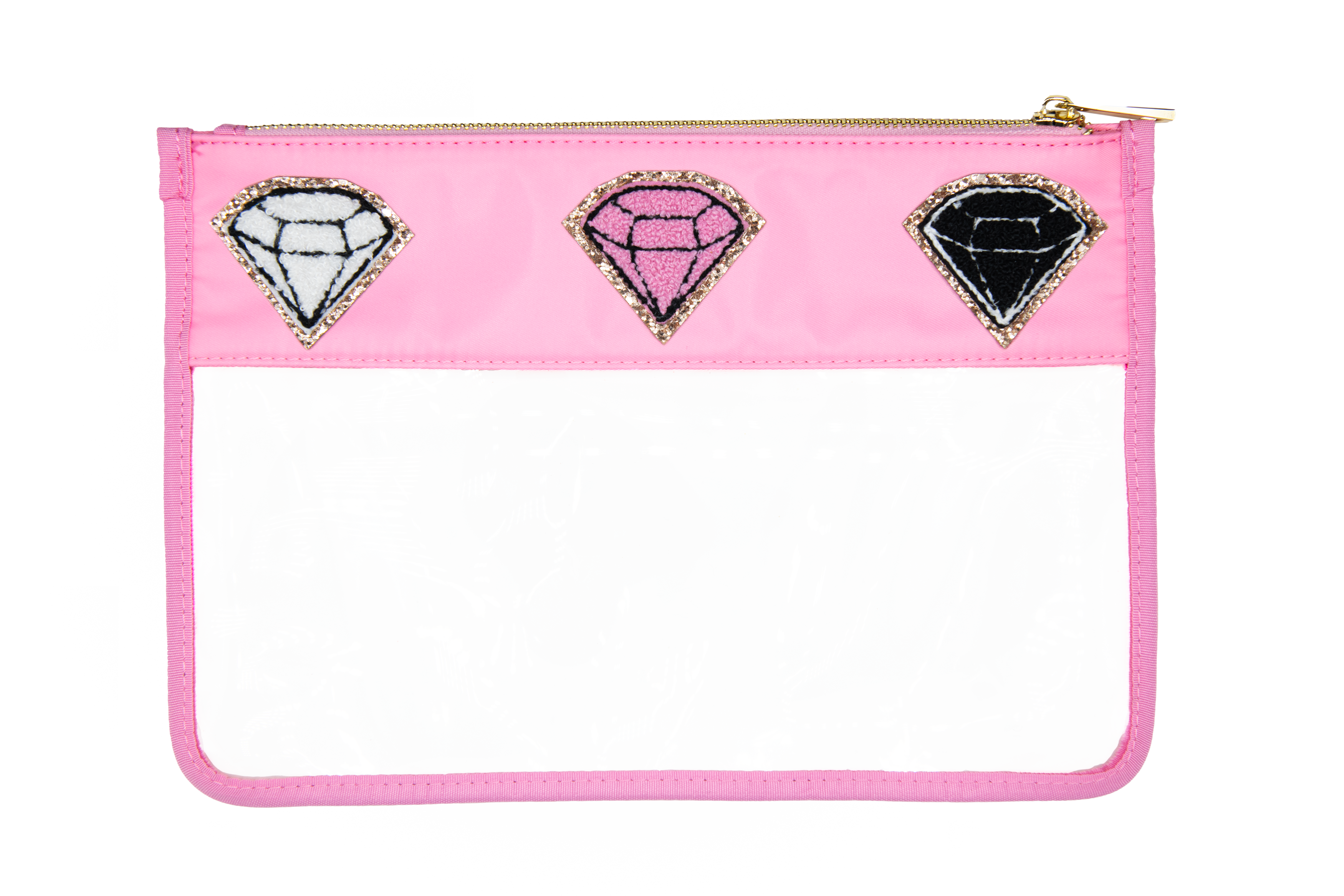Diamond Clear Flat Pouch