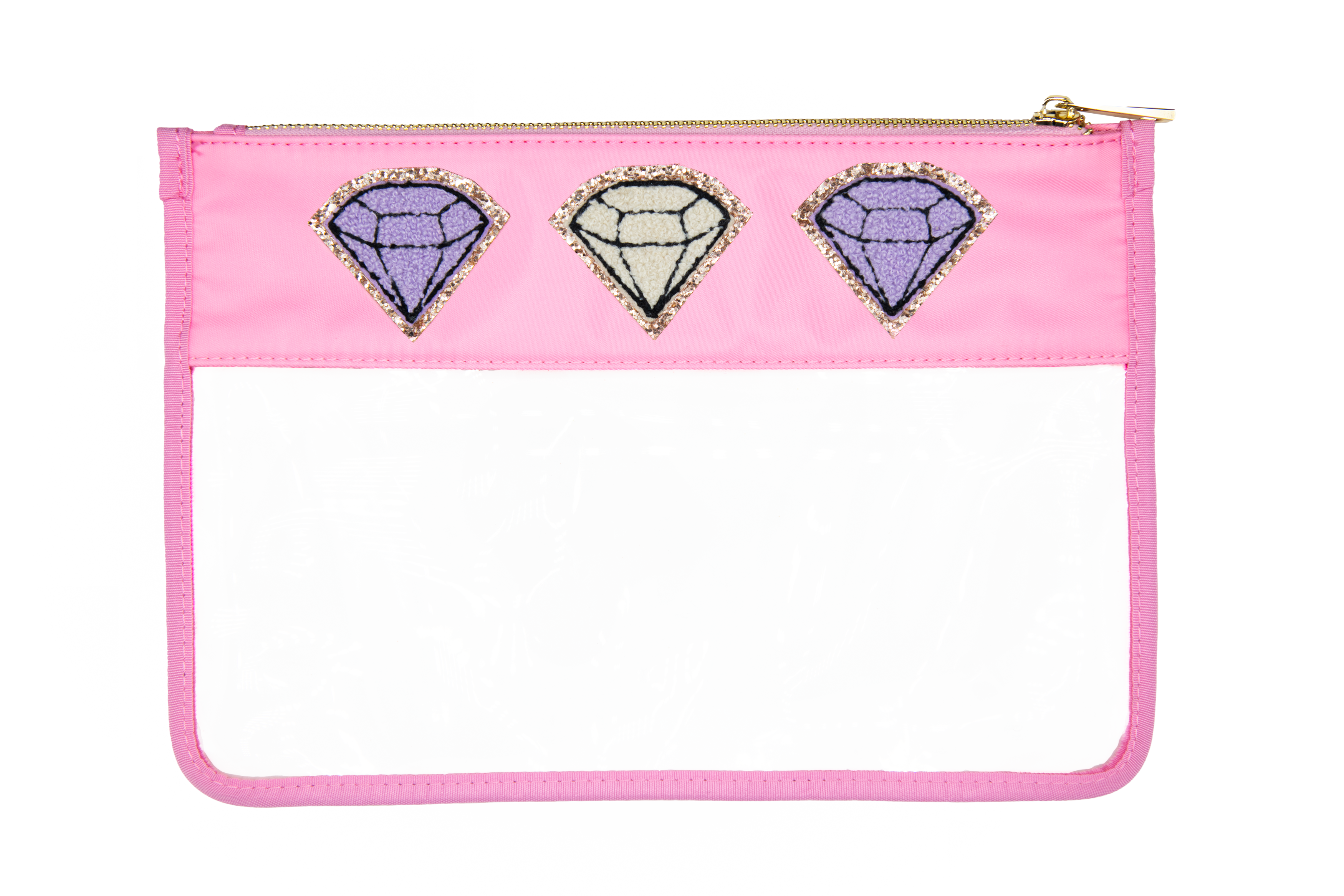 Diamond Clear Flat Pouch