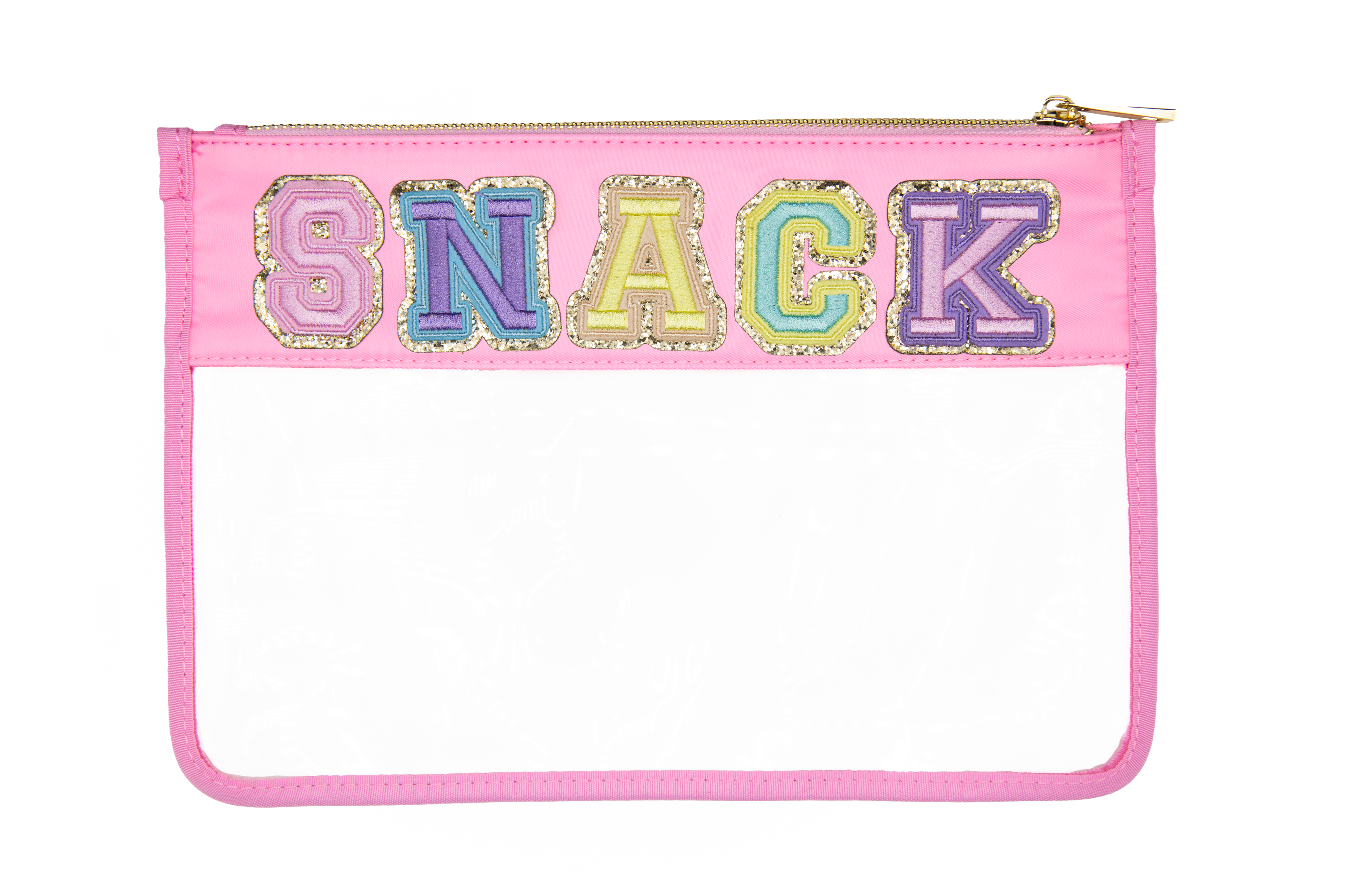 Clear Flat Pouch SNACK