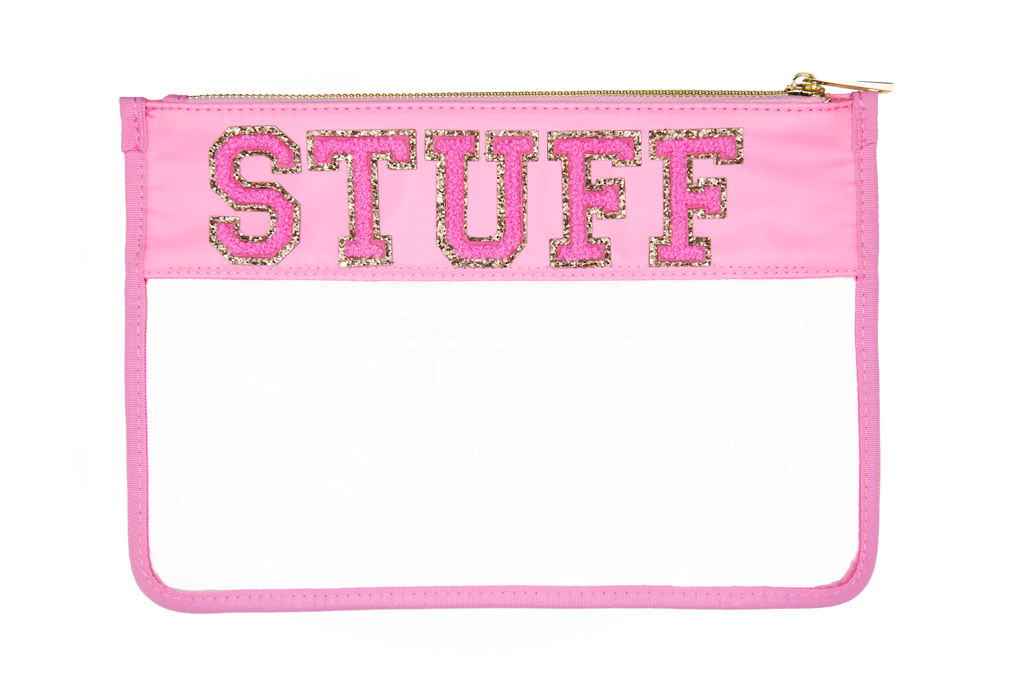 Clear Flat Pouch STUFF