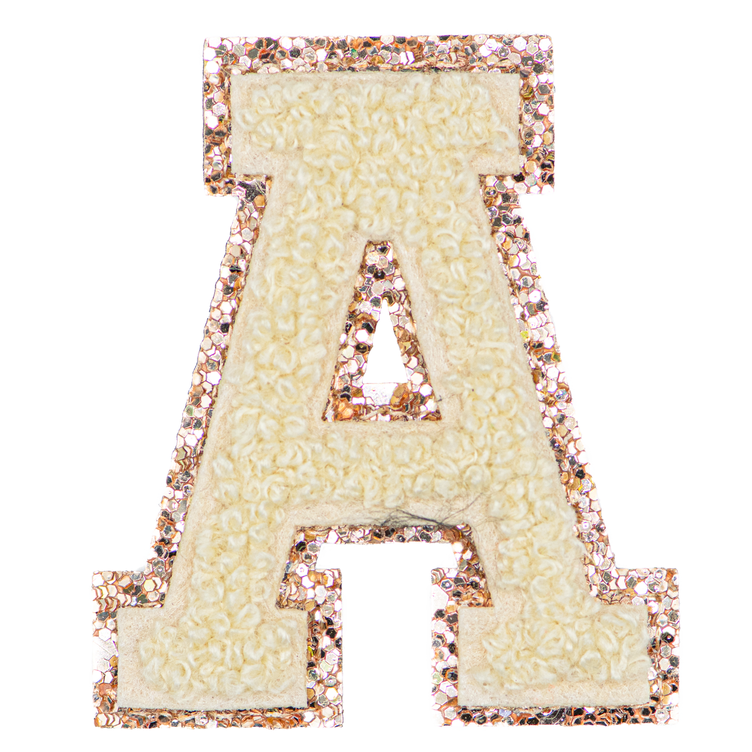 Patches - Beige Letter