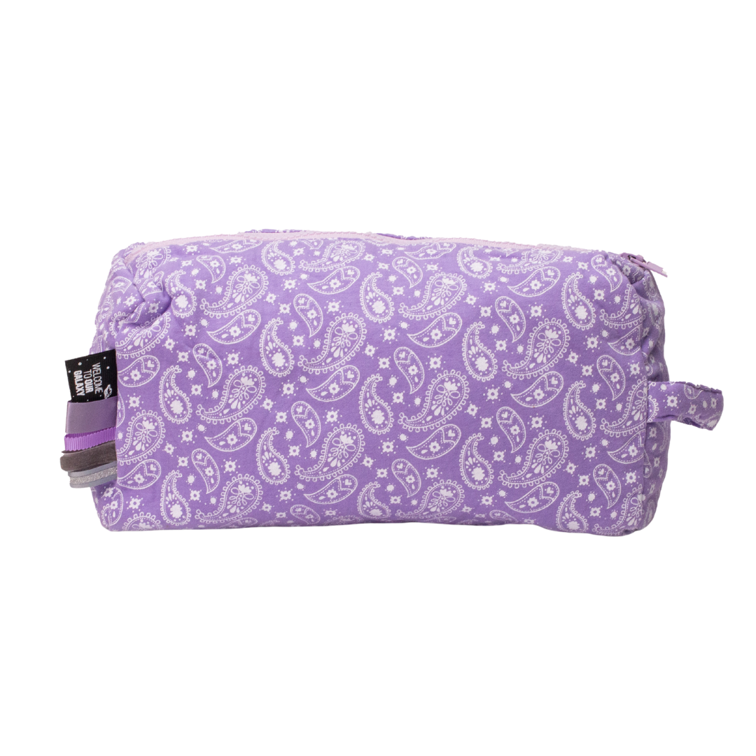 Lilac Paisley Toiletry Bag