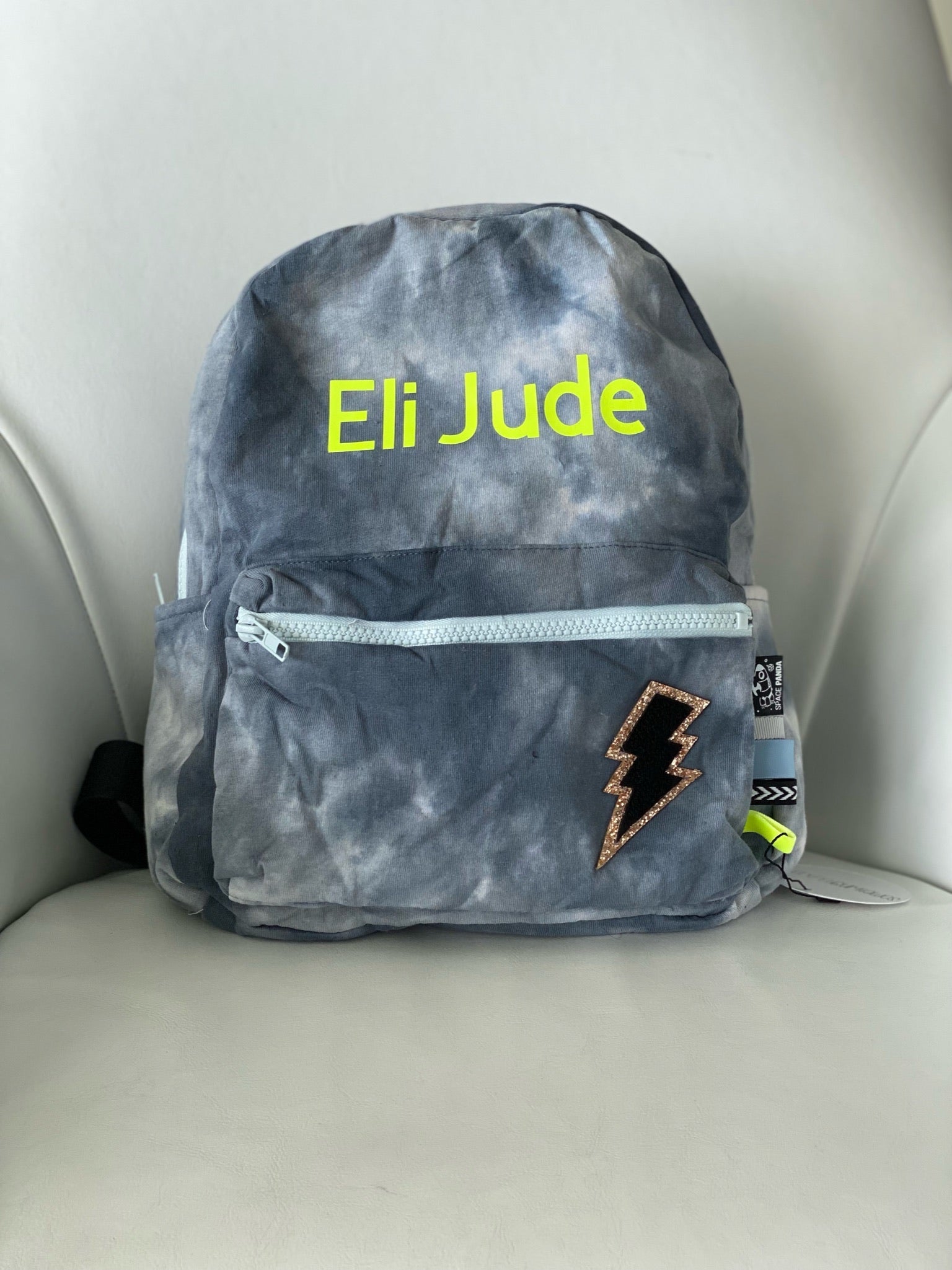 Blue Tie Dye Backpack