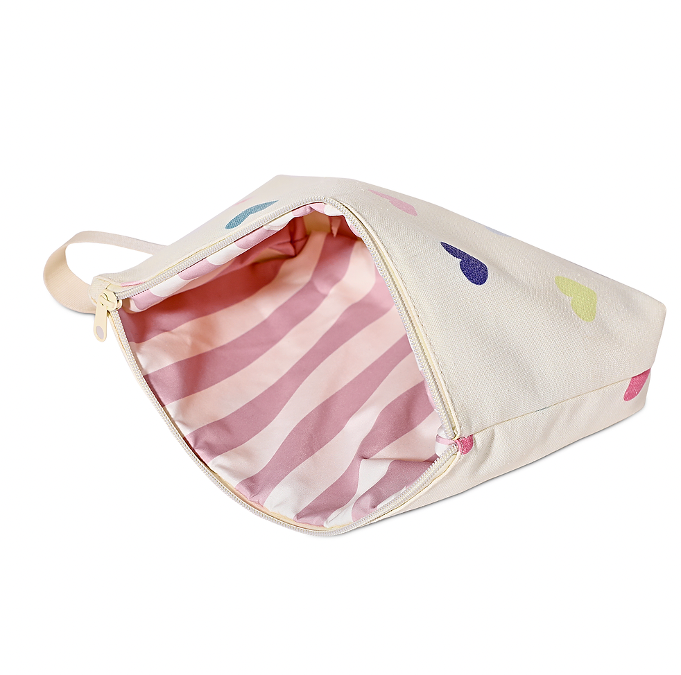 Hearts Toiletry Bag