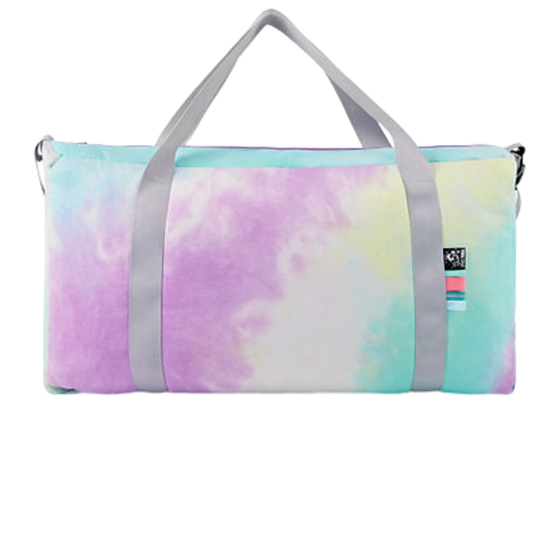 Rainbow Tie Dye Duffle Bag