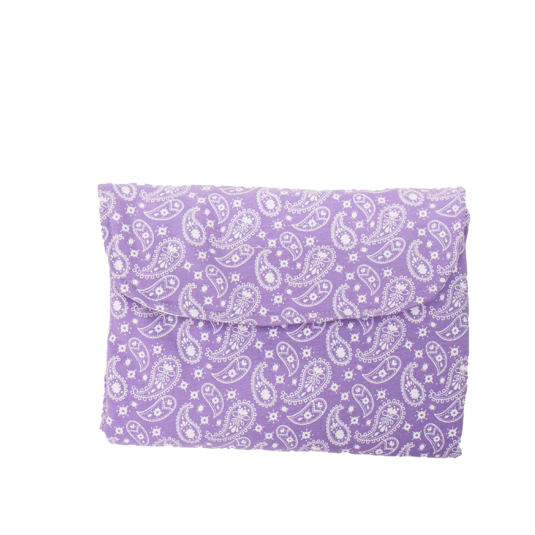 Lilac Paisley Diaper Changer