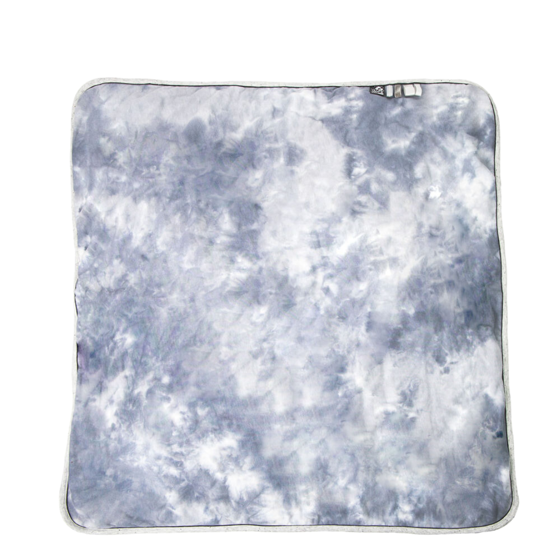 Blue Tie Dye Summer Blanket