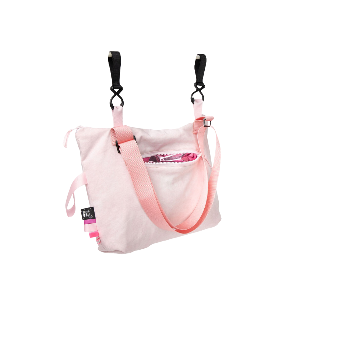 Pink Tie Dye Stroller Bag