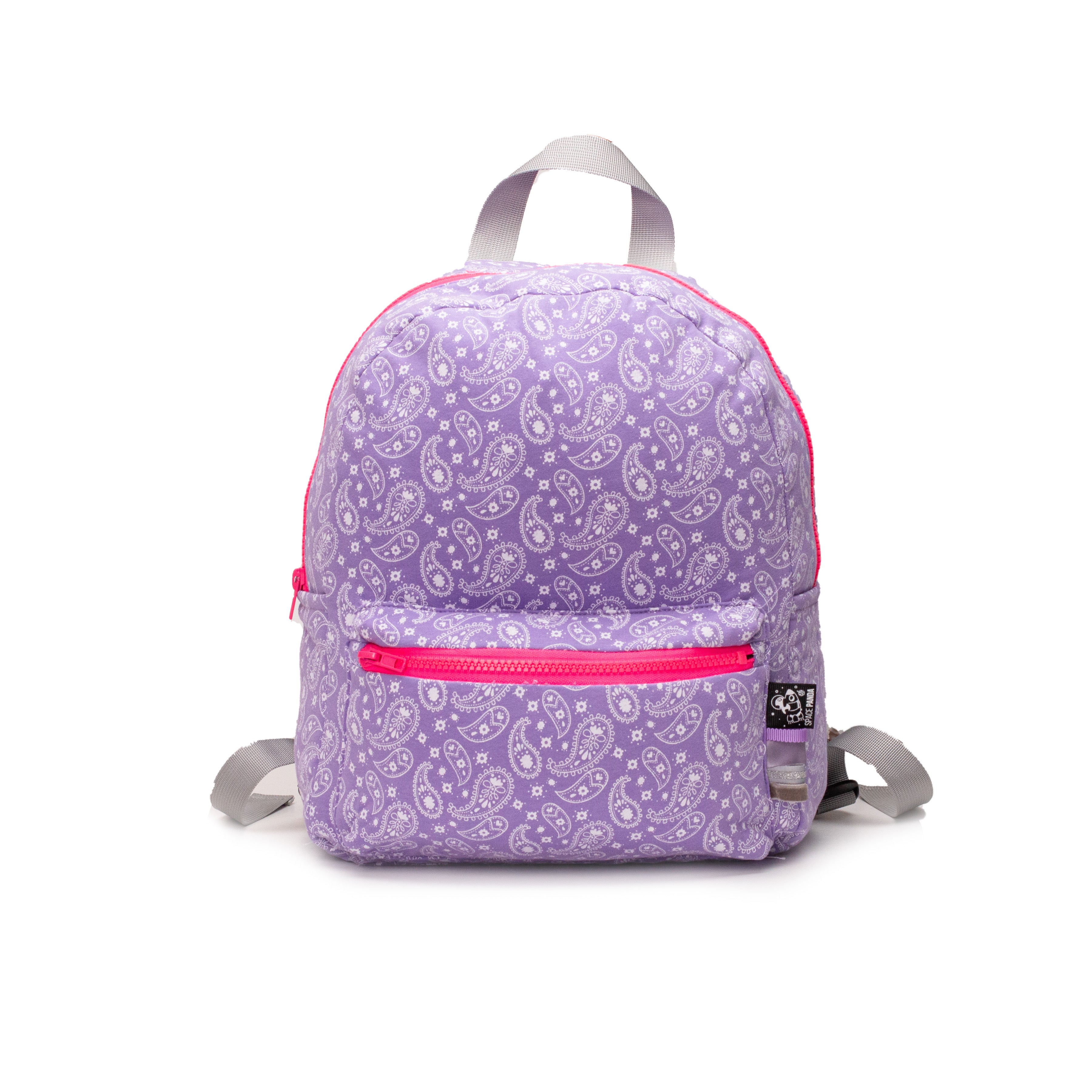 purple ombre quilted backpack