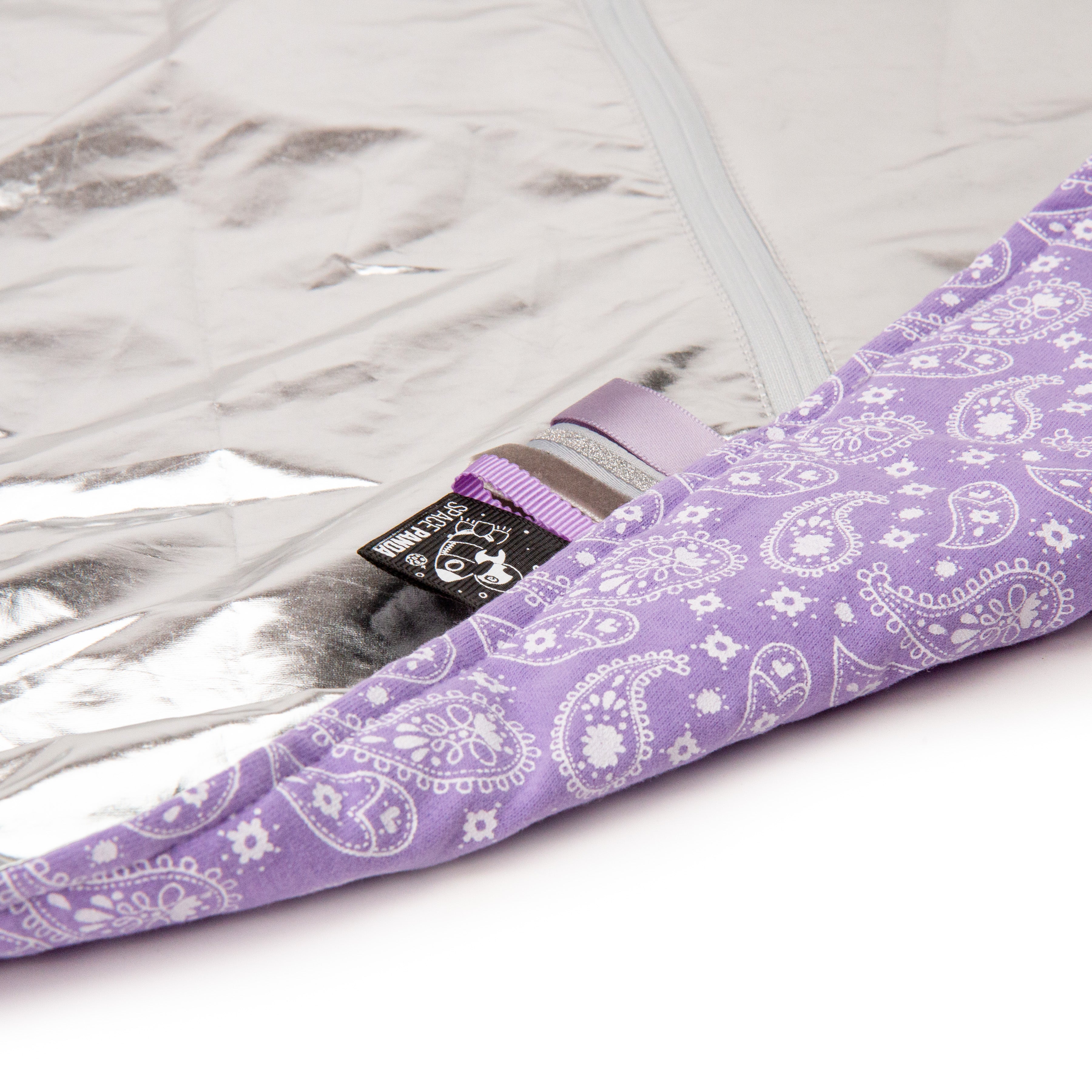 Lilac Paisley Diaper Changer